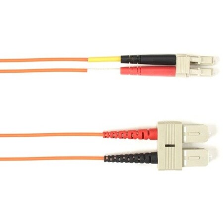 Black Box 7-M, Sc-Lc, 62.5-Micron, Multimode, Pvc FOCMR62-007M-SCLC-OR